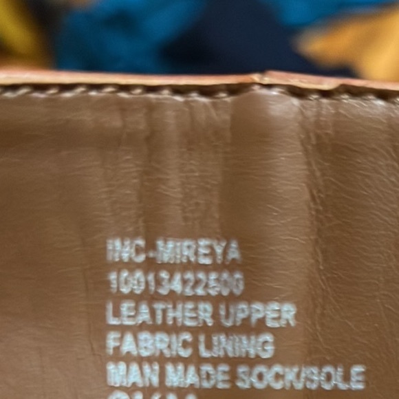 International Concepts Riding Boots Cognac Leather - Picture 6 of 9